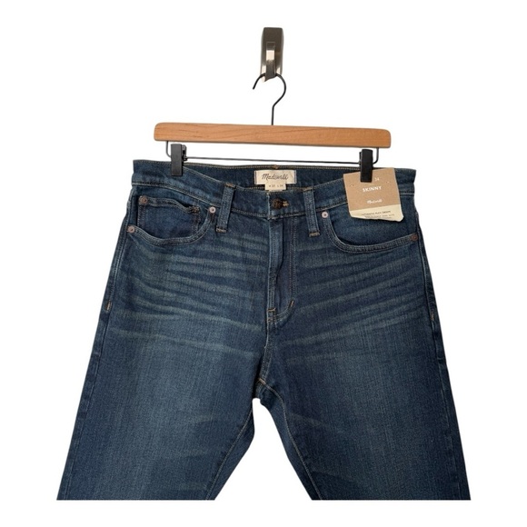 Madewell Men’s The Skinny Premium Authentic Flex Denim Size 33X34 NEW - Picture 8 of 9
